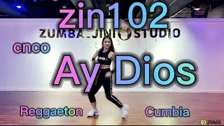 @zumbajini zin102 Ay Dios Reggaeton  cumbia cnco zumba 부산줌바 줌바댄스 서면줌바 줌바지니스튜디오 줌바 레게톤 쿰비아
