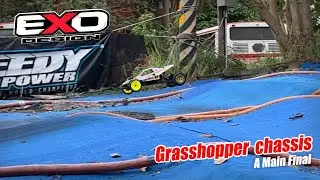 FINAL RACE! FINAL RACE! Tamiya Grasshopper chassis class I Taiwan vintage buggy race