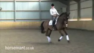 How to ride simple changes in dressage, with Daniel Timson and Anne-Marie Rawlins