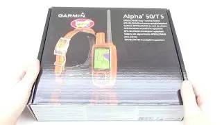 Garmin Alpha 50 with T5 Bundle Unboxing HD (010-01635-Е1)