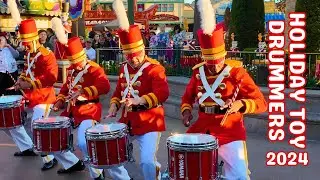 Holiday Toy Drummers 2024 | Disney California Adventure Park | Holidays at Disneyland Resort | 4K