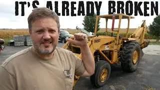 Massey Backhoe Injection Pump Leaks - 