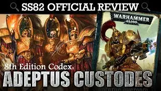 *NEW* Adeptus Custodes Codex REVIEW + TACTICA Warhammer 40K 8th Edition