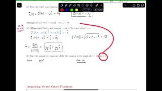 13.1.4 Finding Tangent Vector and Line to a 3D Curve || Multivariable Calculus