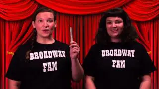 Patty & Emily's Guide to Stagedoor Etiquette: Lesson 1