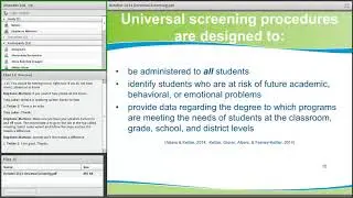 Universal Screening