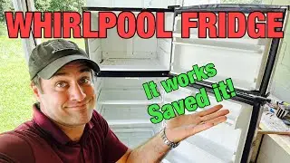 This Ugly Whirlpool Refrigerator Works | Testing The Defrost | Saved From The Claw | W8RXNGMWS01