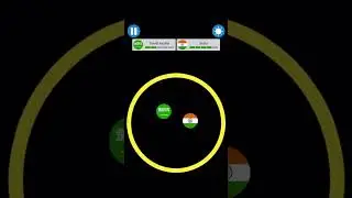 India vs Saudia Arabia Ball Battle!🇮🇳🇸🇦 #ballbattle #adhd #games #gaming #countryballs