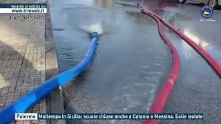 Palermo, maltempo in Sicilia: scuole chiuse anche a Catania e Messina. Eolie isolate