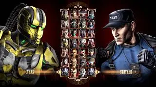 mortal kombat 9 cyrax move list