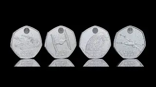 Star Wars Spacecraft 2024 50p Coin Photography