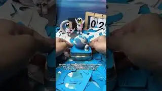 Stunning 3D calendar with a blue globe hidden in a note pad #3dmemopad #satisfying #asmr #3d #earth