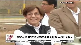 Cuarto Poder: Fiscalía pide 36 meses para Susana Villarán