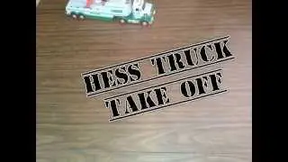 High Volts RC - Hess Truck Take Off - Stop Motion - Thanks Mike