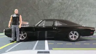 Jada Toys 1/24 The Fast and the Furious 1970 Dodge Charger R/T with Dom