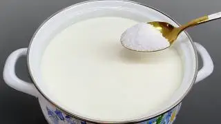 Просто положите лимон в кипящее молоко! Я больше не покупаю в магазинах. Всего 2 ингредиента.