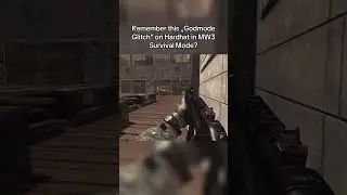 Godmode Glitch on Hardhat #codnostalgia #mw3 #survivalmode