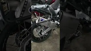 Hear the Exhaust roar! #africatwin #termignoni  #aftermarketexhaust #streetlegal #exhaustsound