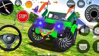 Modified Mahindra😈 Thar Car Games: Indian Cars (Gadi Wala Game) - Car Game Android Gameplay 💯 part 4