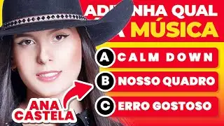 🎵 ADIVINHE O CANTOR  PELA MÚSICA | Melody, Ana castela, Luisa Sonza, Tiktok | Quiz de  Musica