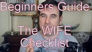 Beginners Guide To The WIFE Digital Photography Pre-Shoot Checklist