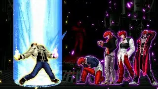 [KOF Mugen] Kyo-666 VS. Orochi Iori Team