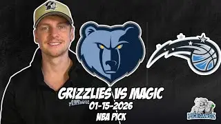 Memphis Grizzlies vs Orlando Magic 1/15/26 NBA Free Picks & Prediction | NBA Betting Tips