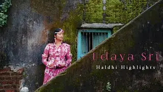 Bride Udaya Sri  Haldhi Promo
