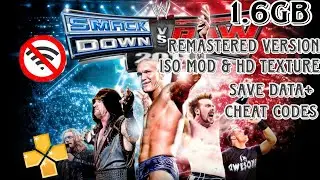 WWE SMACKDOWN VS RAW 2011 remastered mod game with DLC download #smackdownvsraw #ppsspp #grayvender