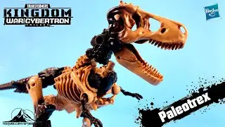 Transformers War for Cybertron Kingdom Deluxe Class PALEOTREX Video Review