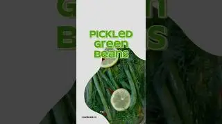 Making pickled green beans at home 🍃그린빈 피클 만들기 #레시피 #recipe