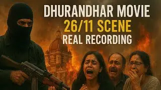 Dhurandhar 26/11 scene real recording #dhurandhar