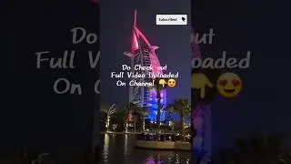 BURJ AL ARAB - BUFFET DINNER EXPERIENCE 👌❤😍 #finedining #buffet #shorts #food #burjalarab