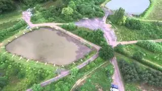Buzzard Valley Vineyard and Fishery (Aerial Video, Phantom 3, UAV, Drone)