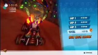 CTR Nitro Fueled- All Sacred Fire Tracks (Pro Gameplay)