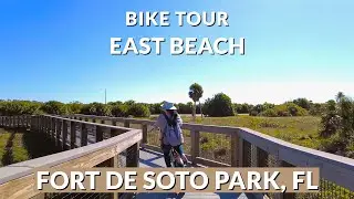 Bike Tour:  East Beach, Fort De Soto Park, St. Petersburg, Pinellas County, Florida - Part 4
