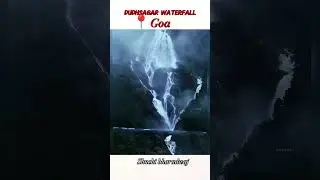 Dhudhsagar | dhudhsagar water fall |goa waterfall