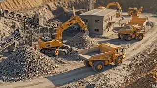 Aktivitas Tambang 3#bus#dumptruck#excavator#miniature#tambang