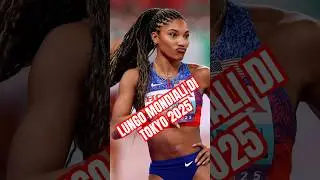 Davis-Woodhall imbattibile: oro mondiale nel lungo ✨ #shorts
