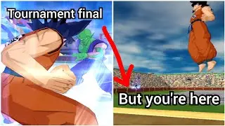 Tournament final but you watch it from the bleachers: Goku VS Piccolo - DBZ Budokai Tenkaichi 3
