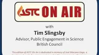 ASTC On Air with&hellip; Tim Slingsby