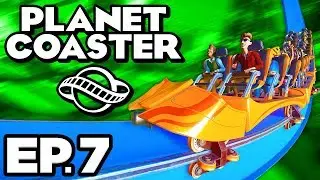 Planet Coaster Ep.7 - 🎟 PRIORITY PASS 🎟, TONS OF NEW SHOPS & FACILITIES!!! (Gameplay / Let&rsquo;s Play)
