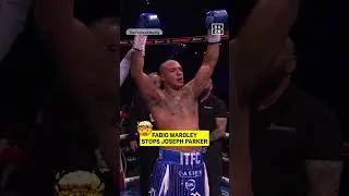 FABIO WARDLEY STOP JOSEPH PARKER!!! 🥊 #shorts