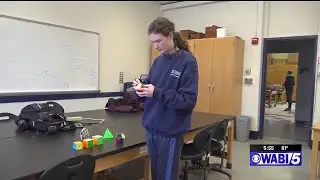 Two from New England match cubing world record
