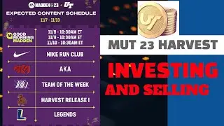 MUT 23 HARVEST - FREE BO JACKSON- MUT 23 TIPS HOW IM PREPING FOR HARVEST.