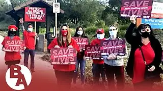 San Diego nurses protest 