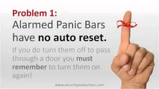 Why Alarmed Panic Bars Don't Cut It! - Security Products