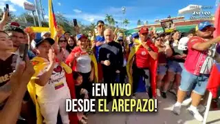 &iexcl;En vivo del Arepazo!