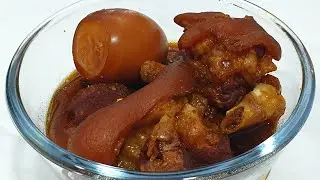 Black Vinegar & Ginger Braised Pig Trotter (猪脚醋)