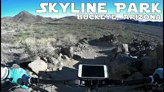 SKYLINE PARK - BUCKEYE ARIZONA - MOUNTAIN BIKE TRAIL